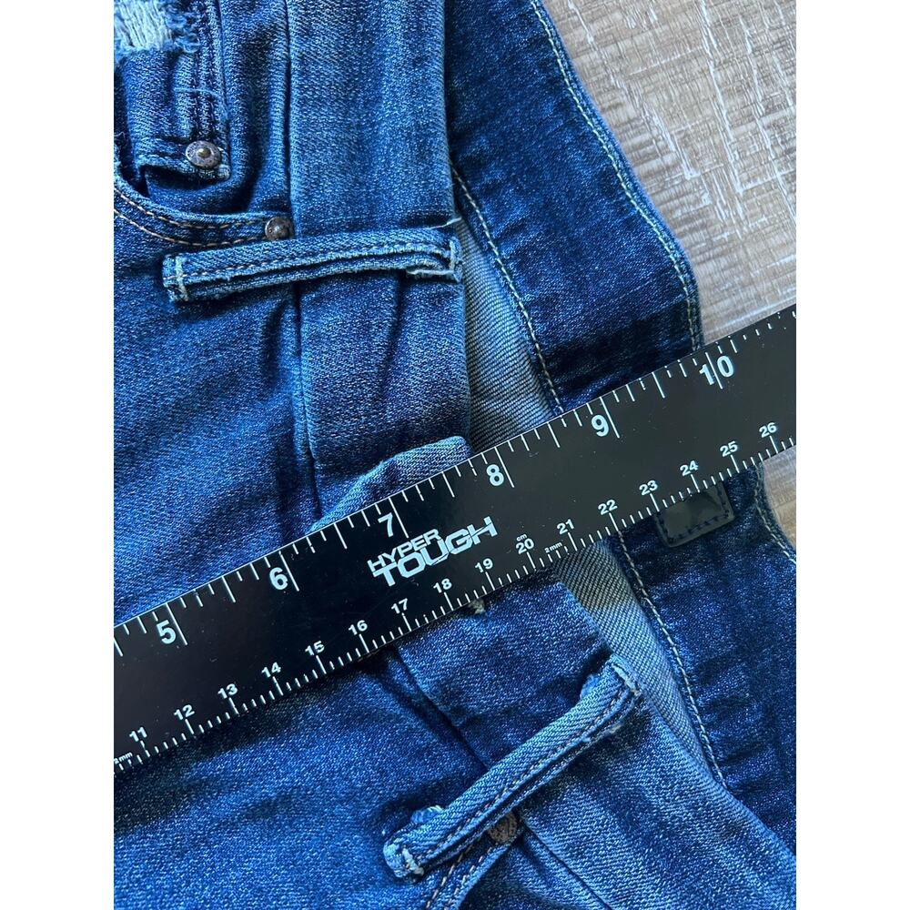 MOTHER The Looker Ankle Fray Alley Cat Distressed Stretch Jeans Womens 28 USA - Picture 10 of 14